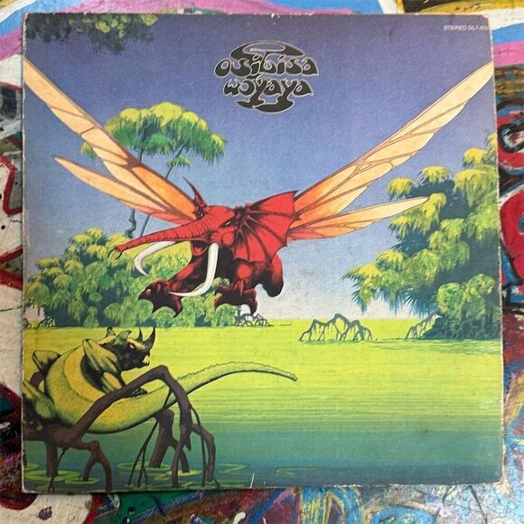 RARE!  Osibisa - Woyaya LP Vinyl Record Afrobeat Funk Soul Decca Label - Picture 1 of 10
